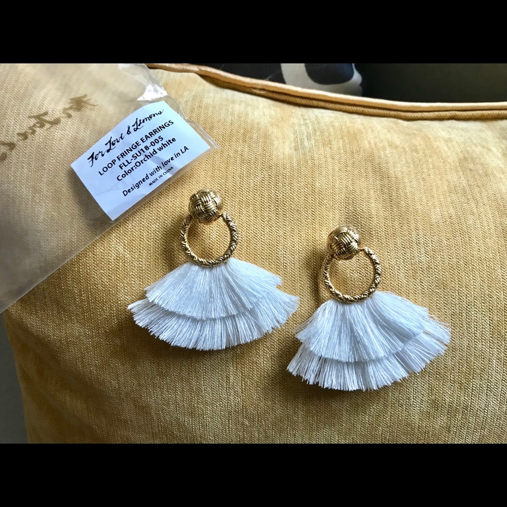 Rachel Zoe For Love and Lemons earrings